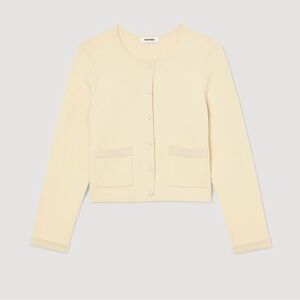 Sandro Beaded cardigan